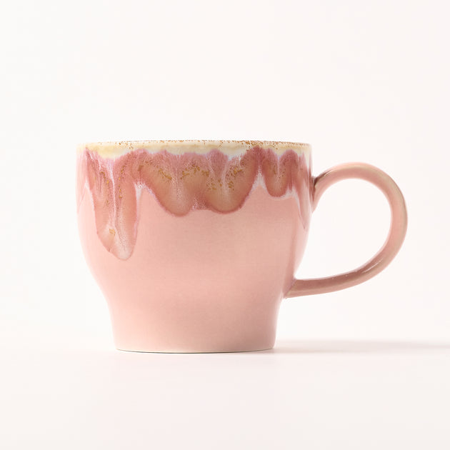 NAOKO HATA CERAMICS ポップなカラーと滴る表情 マグカップ（L）｜By