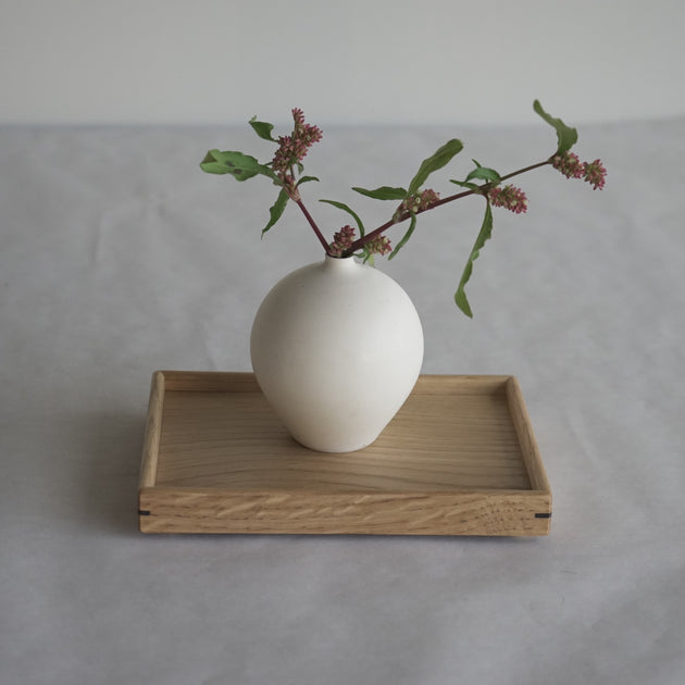 ke-shiki Stacking Tray 木製トレイ ナラ無垢材 4サイズ スタッキング