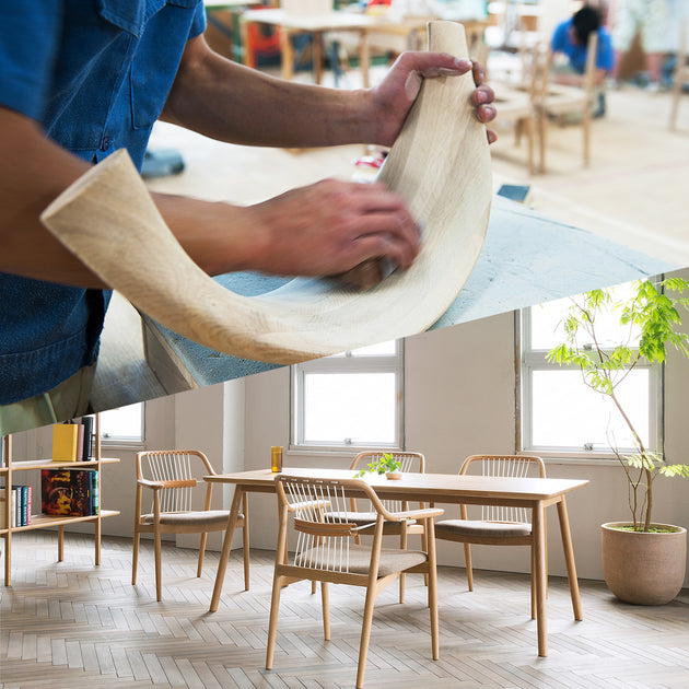 北の匠　書斎　椅子　旭川家具 民芸家具　(＊机と一緒に購入のみ) 民芸家具北の匠 | Kitanotakumi | MUKU工房