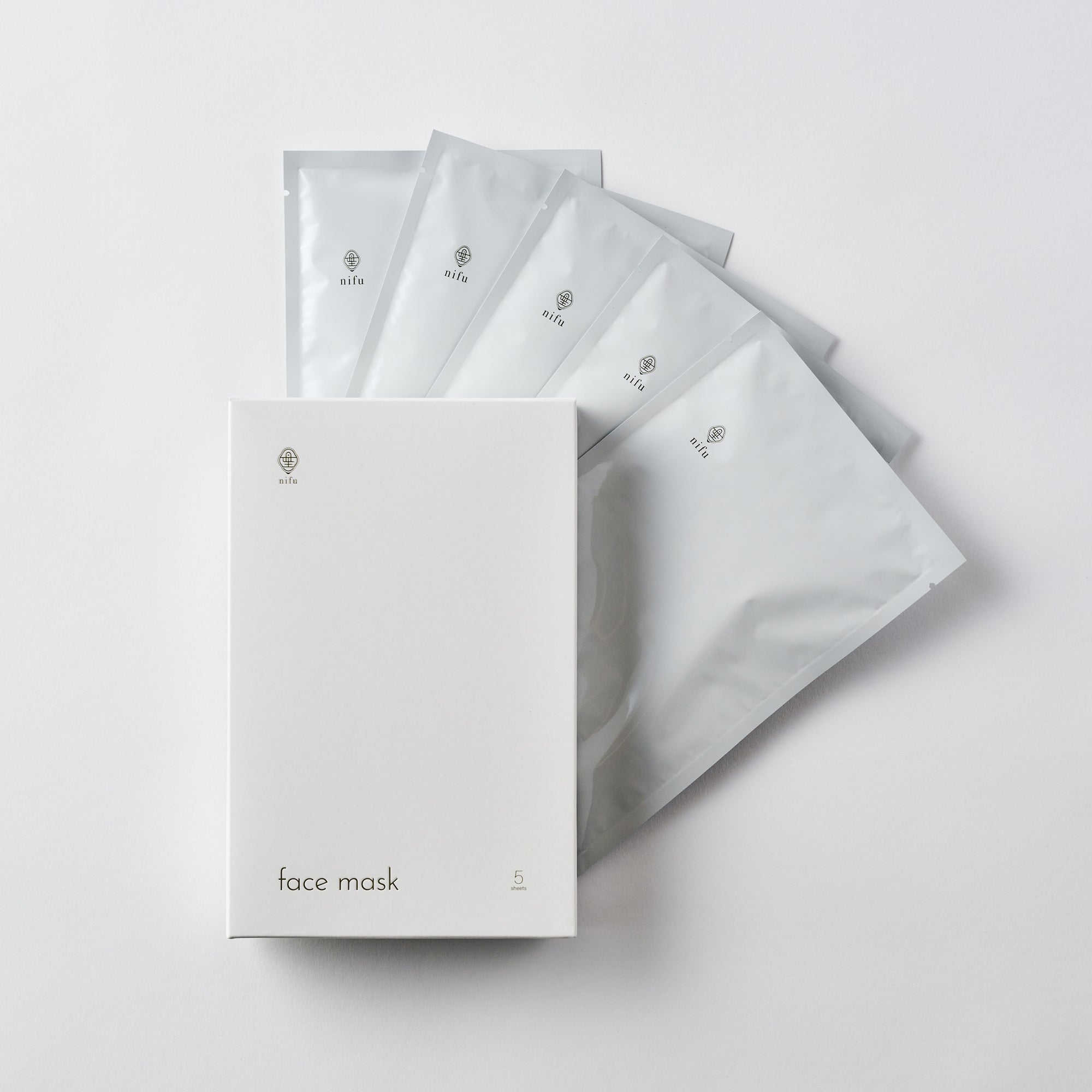 face mask 5 枚⼊
