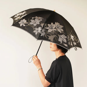 折りたたみ傘（ブラック）：使用イメージ