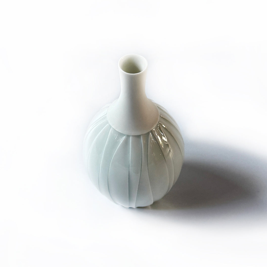 陶器　白塩袖縄文　美陶半田 陶器 白塩袖縄文 美陶半田