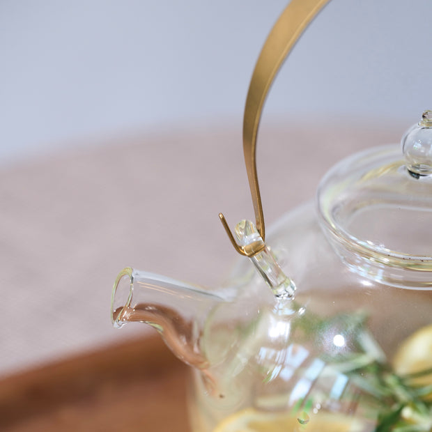 ＜クラフト・ユー＞　茶葉を踊らせ風味を引き出す耐熱ガラスポット