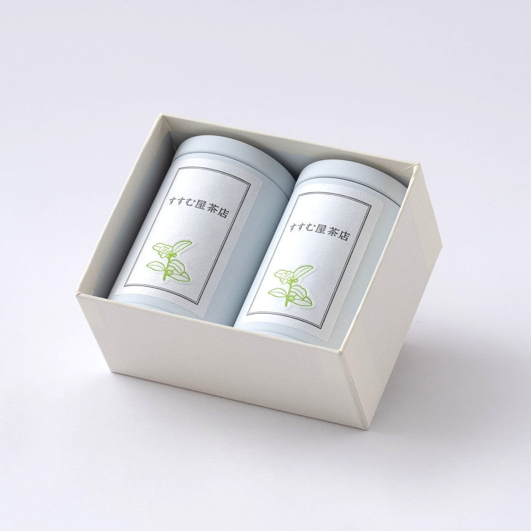 すすむ屋茶店 煎茶缶セット 鹿児島茶飲み比べギフト｜By Emotion