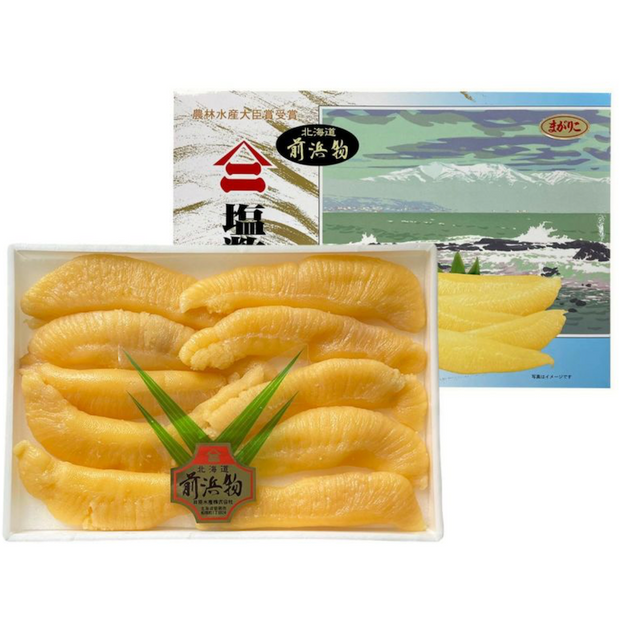 井原水産 北海道前浜産まがり塩数の子 500g 鮮度の高い希少品 – By Emotion