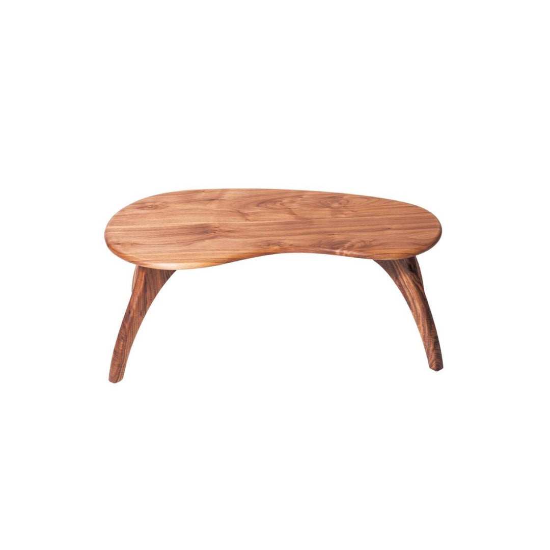 KOMA Baby Table（ウォルナット）｜角のない木製キッズローテーブル