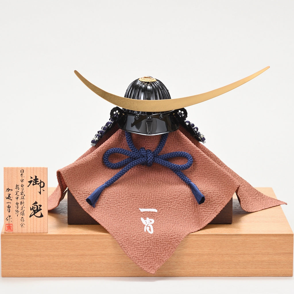 ミニチュアドール用　伊達政宗　甲冑（約8cmドールサイズ） 真多呂人形 一冑作 1/4 伊達政宗兜セット｜By Emotion