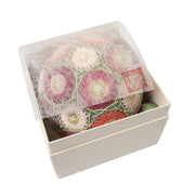 三羽根つなぎに32菊　（円周約30㎝）　箱イメージ
