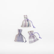 紫<br>素材：裂（絹100%）・組紐（レーヨン100%）<br>横約4×縦5×厚さ2cm