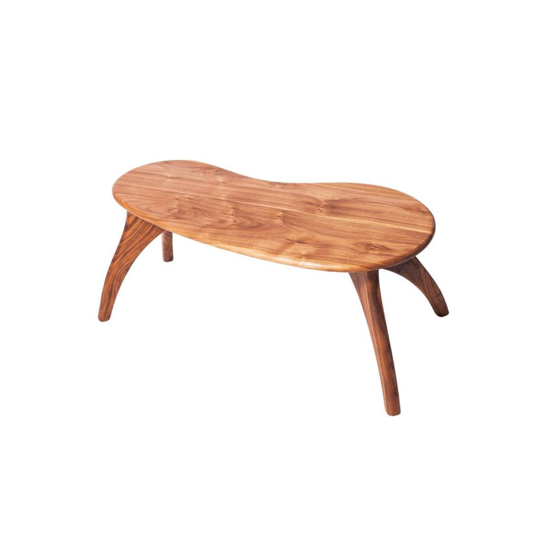 KOMA Baby Table（ウォルナット）｜角のない木製キッズローテーブル