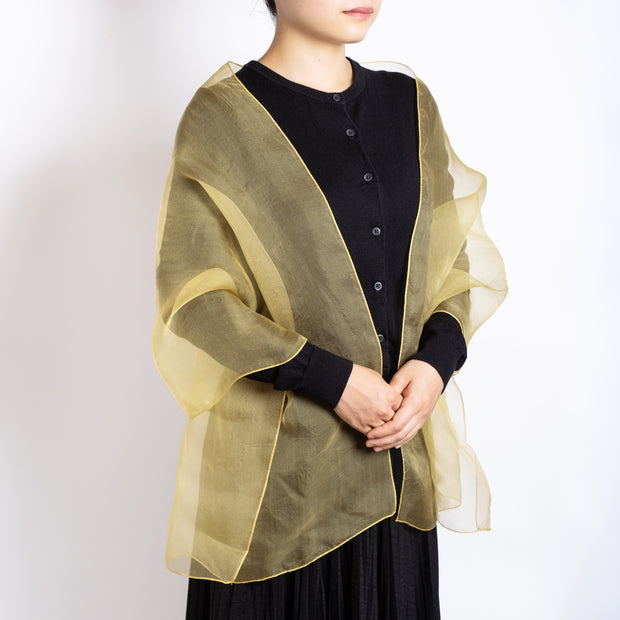 刈安<br>絹100%<br>約50×180cm