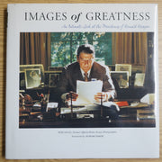 パターを打つ写真が収納されたレーガン大統領の偉大さを称える本（付属しません）