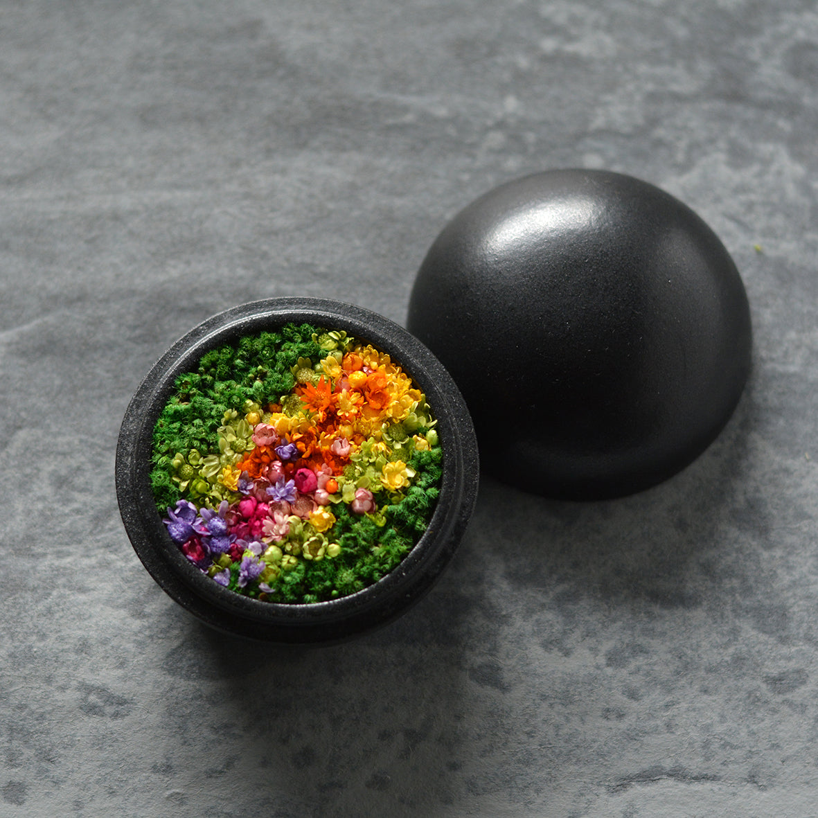 景色の香り（伊予柑、菖蒲、マリーゴールド等）