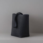 EX マットブラック<br>高さ約20×幅15×マチ11cm・持ち手部分約21cm<br>約300g