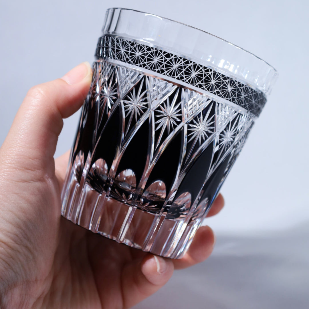 CHIKARAISHI 切子グラス「Baroque」｜工房で手作り｜日本酒を楽しむ