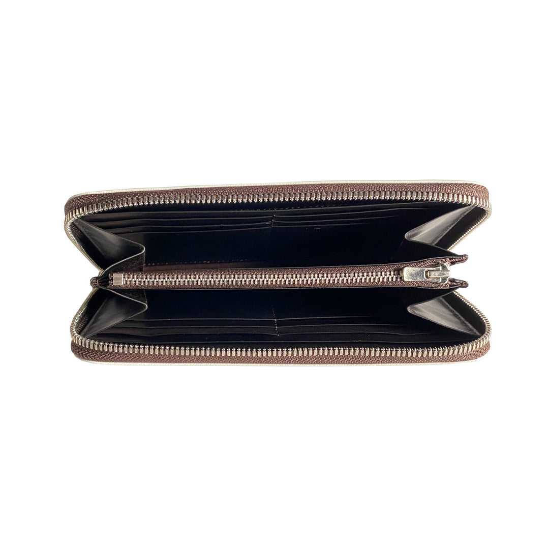 CREEZAN JETTER ZIPPER LONG WALLET 「白は汚れる」常識を覆す