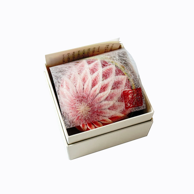 十六菊かがり（円周24cm）　箱イメージ