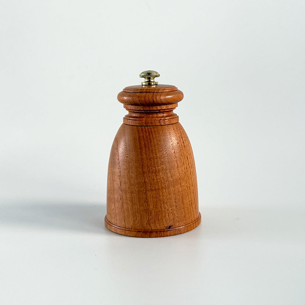 極美品【木工ヤマニ】ペッパーミル　ドンブリ　９吋　タモ鉄媒染　胡椒挽き 極美品【木工ヤマニ】ペッパーミル ドンブリ 9吋 タモ鉄媒染 胡椒挽き 極