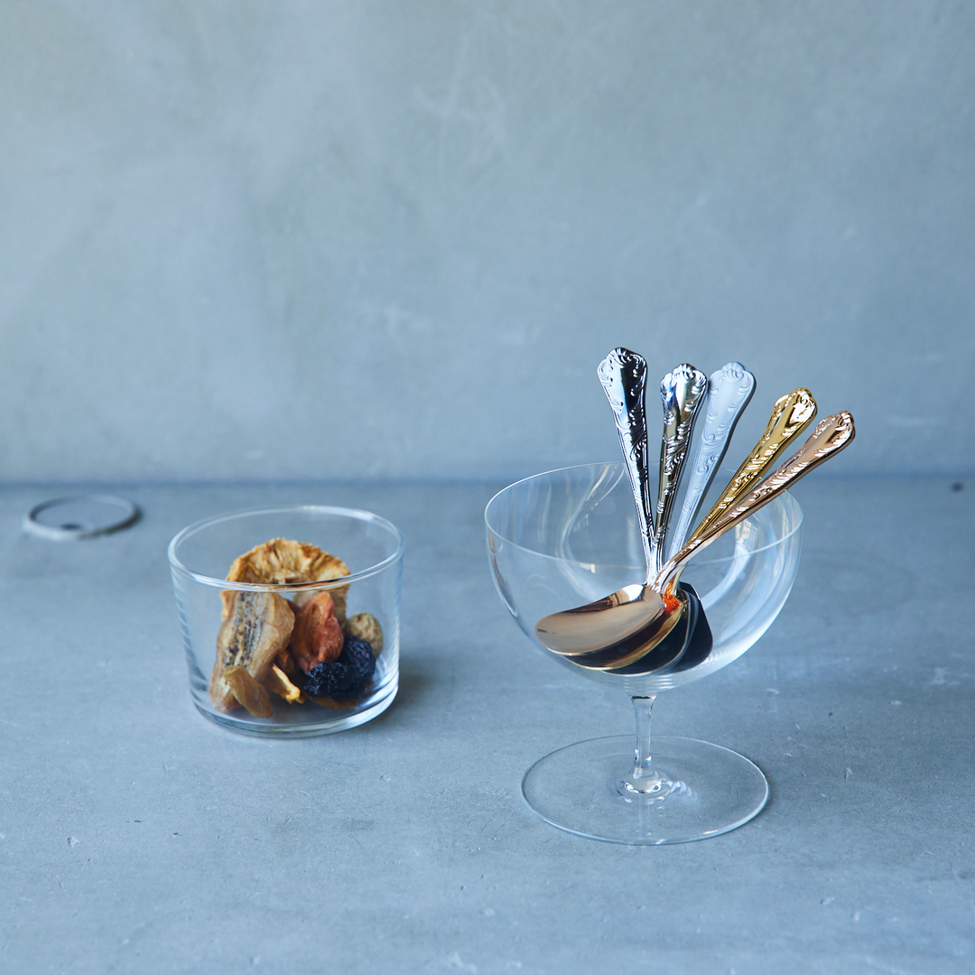 英国】 アールデコのデザートセット アイスクリームスプーン サーバー