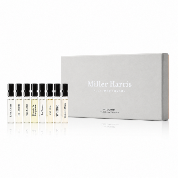 ガッチャン　　Miller Harris 香水セット 6種 お試しセット】Miller Harris オードパルファム 8種 ディスカバリー