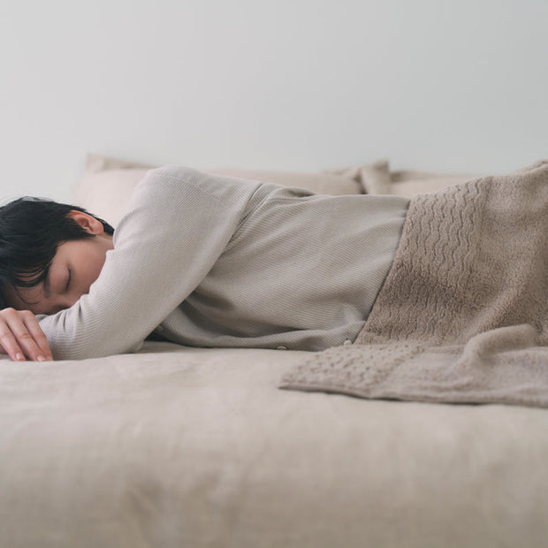 お昼寝ぶらブランケットとしても