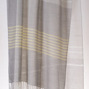 玄鳥<br>約59×200cm<br>絹65%・オーガニックコットン35%