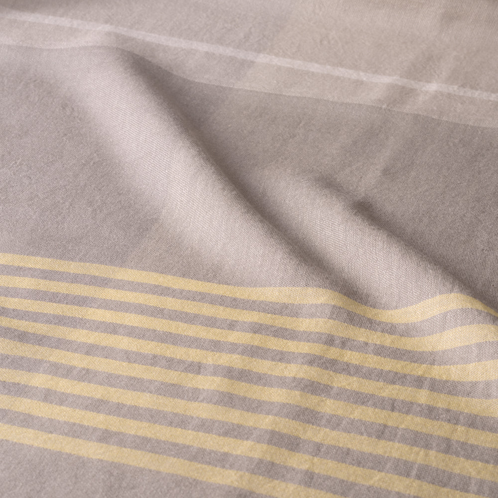 玄鳥<br>約59×200cm<br>絹65%・オーガニックコットン35%