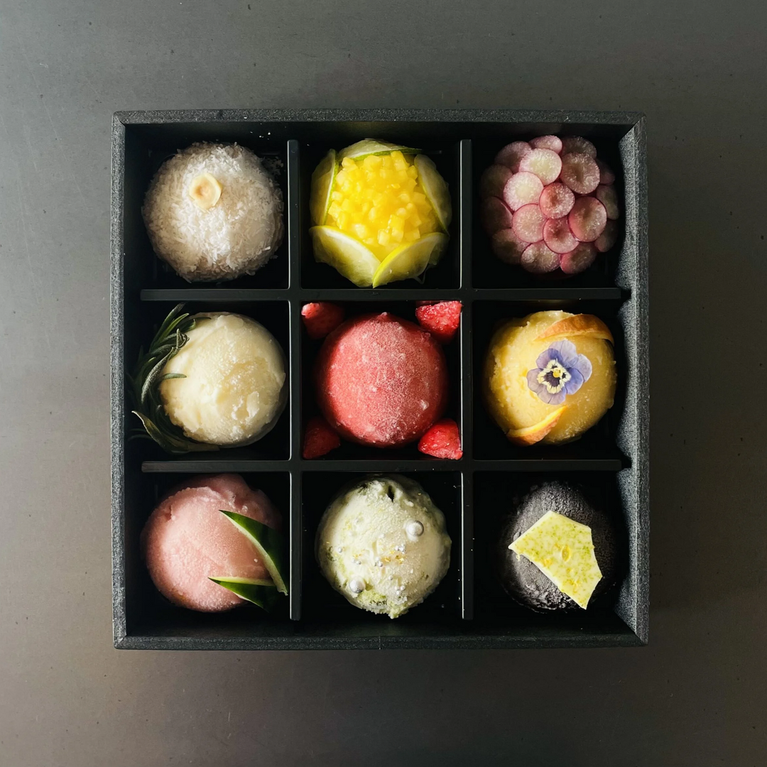 Gelato 9. フレンチ出身シェフが手がける ジェラートの宝箱 – By Emotion
