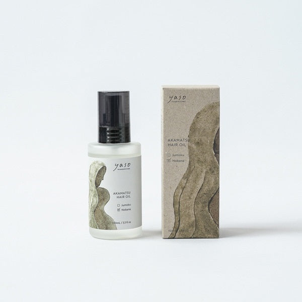 yaso 赤松から抽出した天然精油のヘアオイル apothecary AKAMATSU HAIR