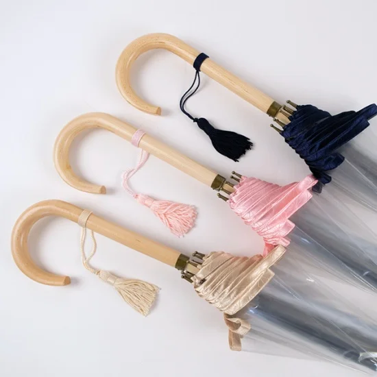 新品　ホワイトローズ　縁結　ビニール傘　皇室 ホワイトローズ 縁結 雅 高級ビニール傘 全3色 8本骨 宮内庁