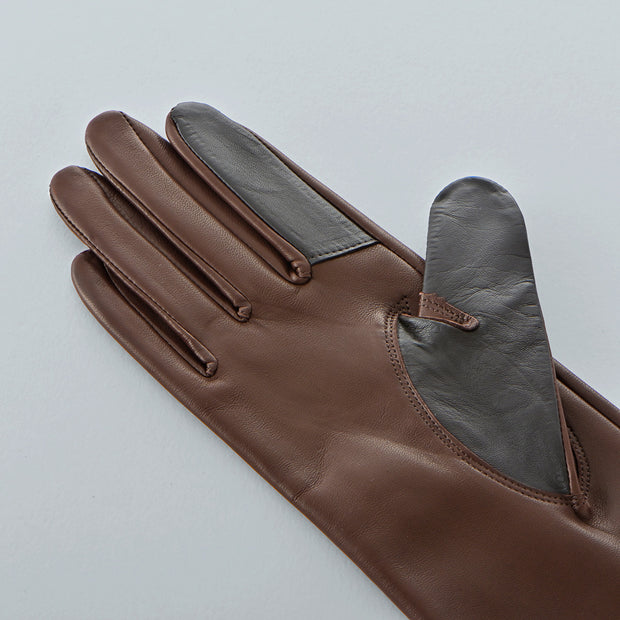 タッチパネルに対応（人差し指・親指部分）