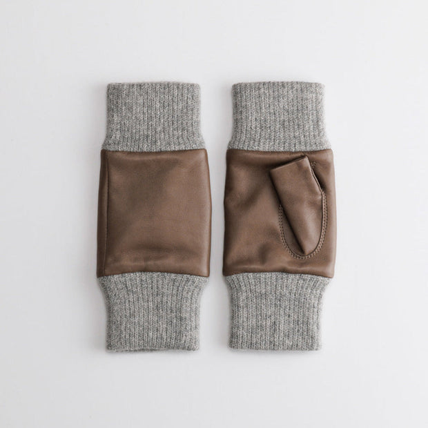 カラー：HEMATITE<br>素材：羊革<br>サイズ：24cm<br>日本製