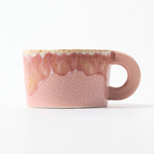 NAOKO HATA CERAMICS ポップなカラーと滴る表情 マグカップ（M）｜By