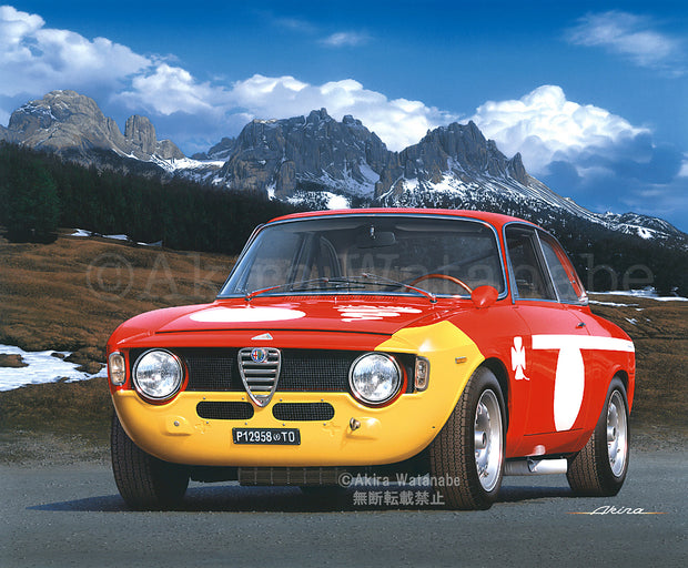 イタリア車No.40 1968 AlfaRomeo GTA 1300 Junior
