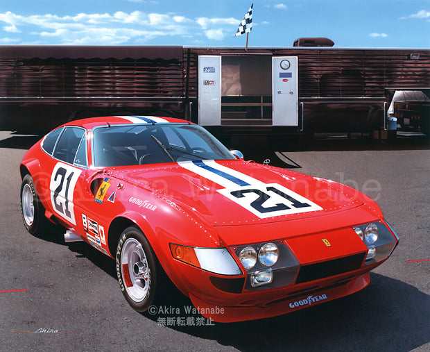イタリア車No.54 1973 Ferrari365GTB4 Gr.4