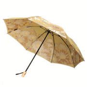 折りたたみ傘：親骨の長さ 55㎝　直径 94㎝　全長 64㎝　収納時の全長 37㎝<br>織生地の魅力を感じる裏地の美しさ