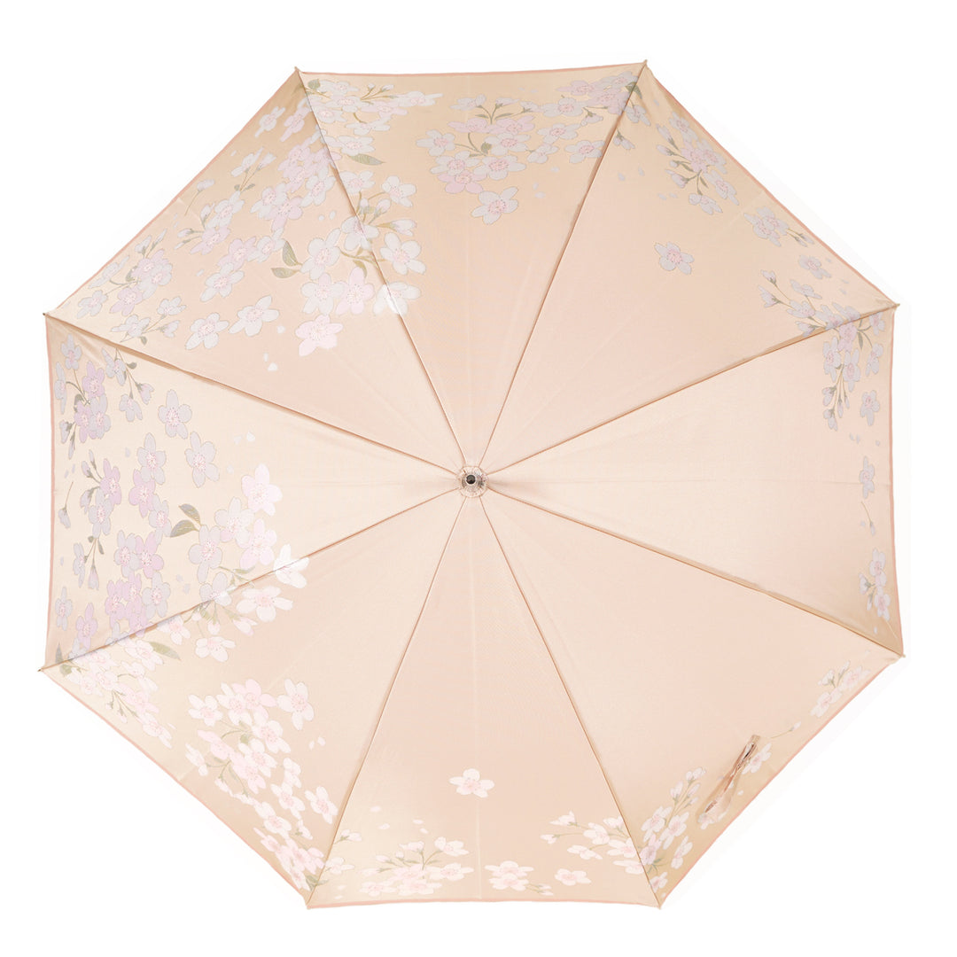 槙田商店 晴雨兼用傘（折りたたみ・長傘）絵おり 桜 – By Emotion