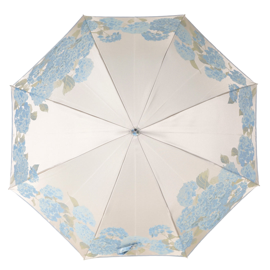 槙田商店 晴雨兼用傘（折りたたみ・長傘）絵おり 紫陽花 – By