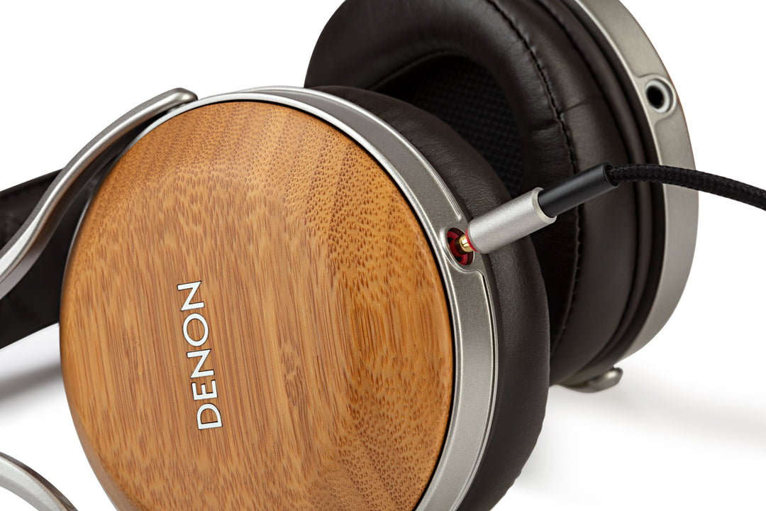 Denon Prestige Over Ear Headphone AHD9200EM 深い没入感 孟宗竹使用