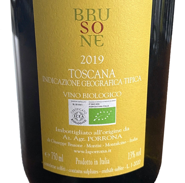 BRUSONE 2019 I.G.T. TOSCANA（白ワイン）