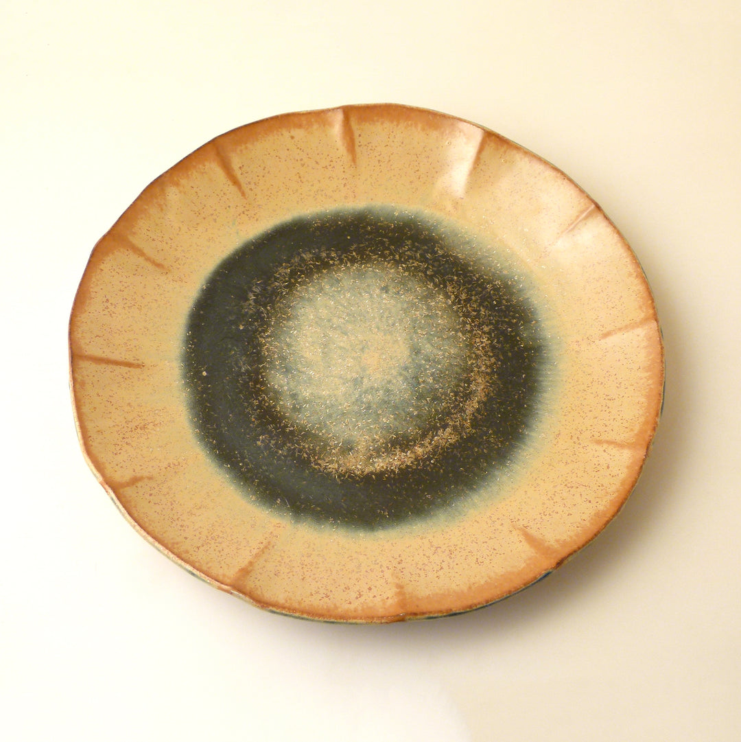 銀河釉 ひまわり大皿 – By Emotion