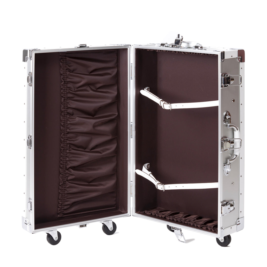 CREEZAN JETTER DURALUMIN CASE レザー×ジュラルミンの日本性トランク