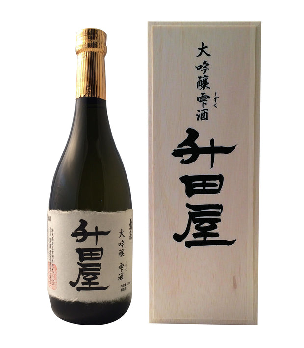 菊泉 大吟醸 升田屋｜年産200本の袋吊り大吟醸｜By Emotion