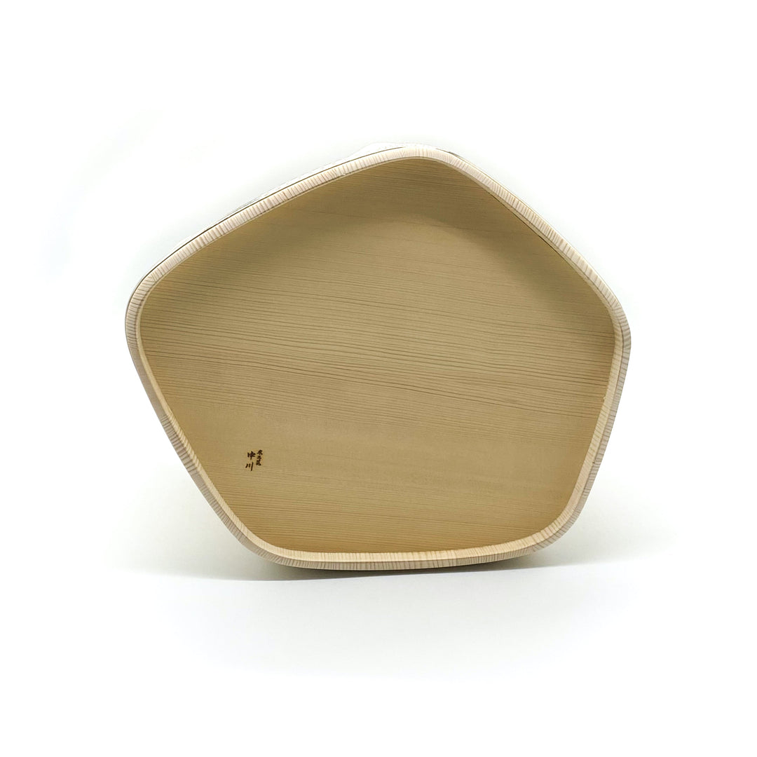 中川木工芸 シャンパンクーラー「WAVE」＋ 滝澤酒造 「菊泉ひとすじ